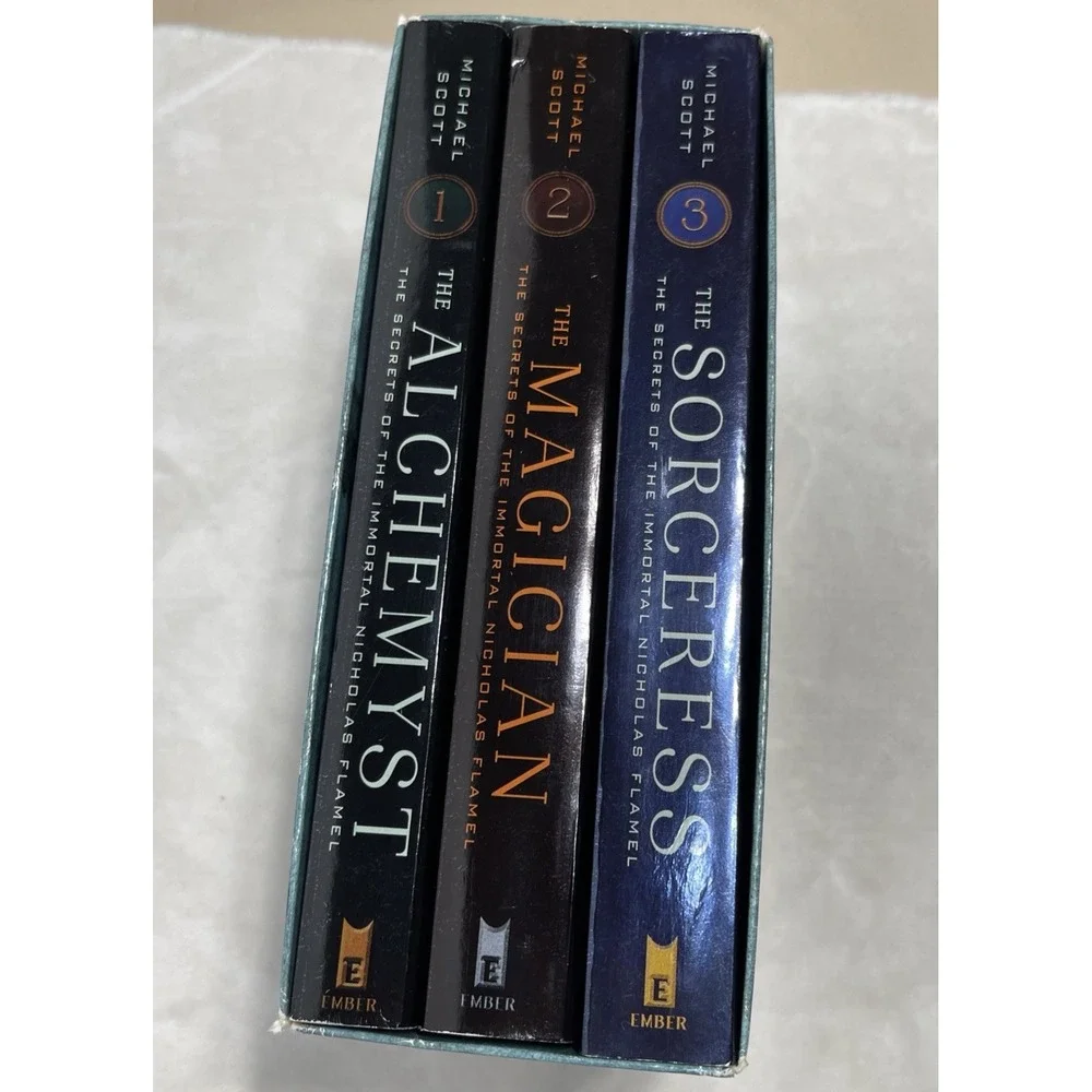 The Secrets of the Immortal by Nicholas Flamel Boxed Set‎ Books 1-3
